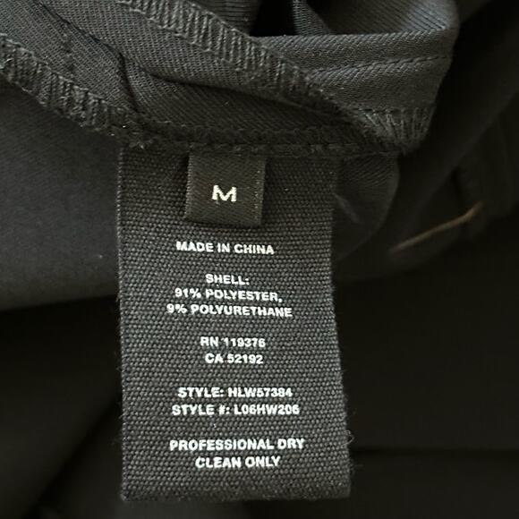 Helmut Lang Slit Legging Pants in Black - Picture 8 of 11